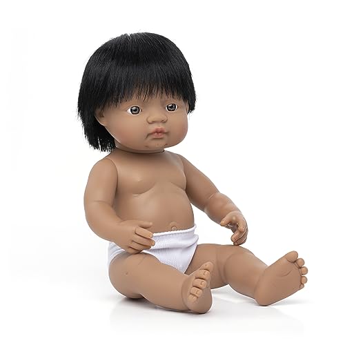 Miniland Babypuppe südamerikanischer Junge 38cm-31057 von Miniland