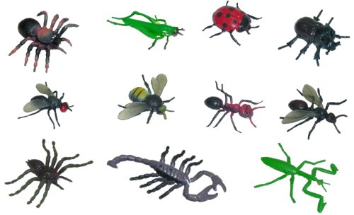 Miniland 27480 - Insekten 12 Figuren/Behälter von Miniland