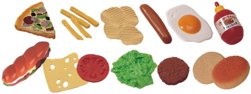 Miniland 30585 - Fast-Food 19 Teile/Tüte von Miniland