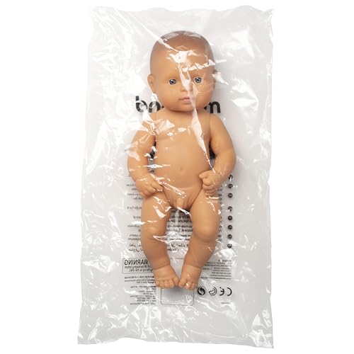 Miniland 31031 - Baby europäischer Junge, 32 cm, c1 von Miniland