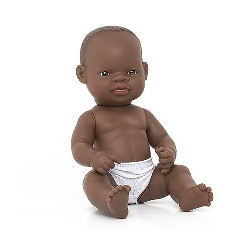 Miniland 31034 - Baby afrikanisches Mädchen Tüte - ohne Unterwäsche, 32 cm Miniland 31034 - Baby afrikanisches Mädchen Tüte - ohne Unterwäsche, 32 cm von Miniland