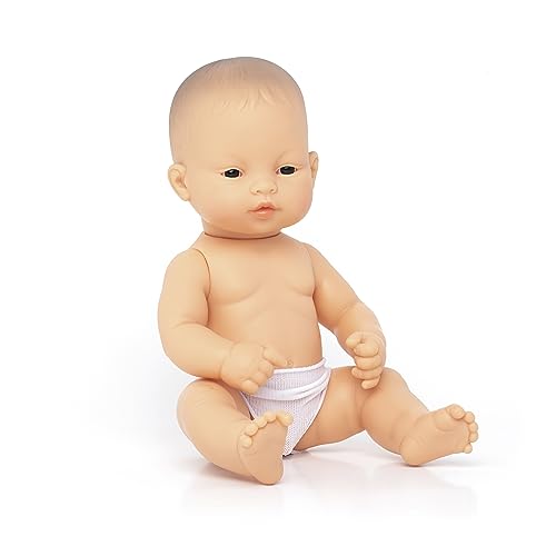 Miniland Babypuppe asiatischer Junge, Anatomisch Korrekt, 32 cm Miniland Babypuppe asiatischer Junge, Anatomisch Korrekt, 32 cm von Miniland