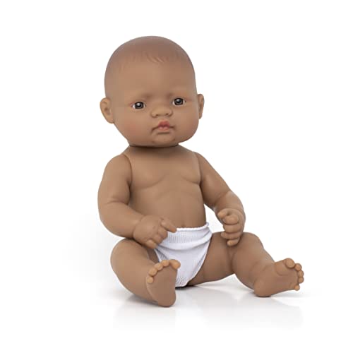 Miniland 31037 - Baby südamerikanischer Junge Tüte - ohne Unterwäsche, 32 cm Miniland 31037 - Baby südamerikanischer Junge Tüte - ohne Unterwäsche, 32 cm von Miniland