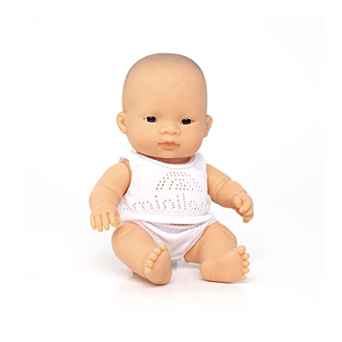 Miniland Miniland31126 31126 - Baby (asiatisches Mädchen) 21 cm merhfarbig von Miniland