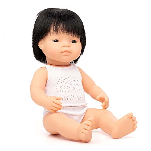 Miniland 31155 - Baby (asiatischer Junge) 40 cm von Miniland