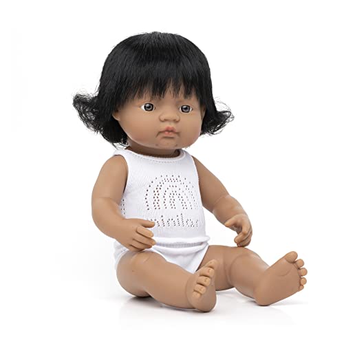Miniland 31158 - Baby (südamerikanisches Mädchen) 40 cm von Miniland