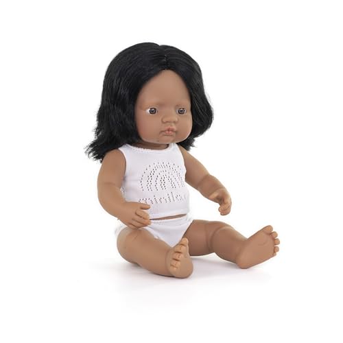 Miniland 31158 - Baby (südamerikanisches Mädchen) 38 cm von Miniland