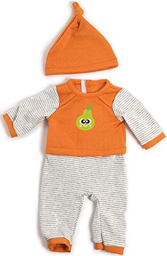 Miniland Puppenkleidung 40cm, orangenes Pyjama mit Schlafmütze, kaltes Wetter Miniland Puppenkleidung 40cm, orangenes Pyjama mit Schlafmütze, kaltes Wetter von Miniland
