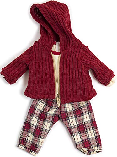 Miniland Set Puppenkleidung 40cm, Hose, T-Shirt und Strickjacke mit Kapuze Miniland Set Puppenkleidung 40cm, Hose, T-Shirt und Strickjacke mit Kapuze von Miniland