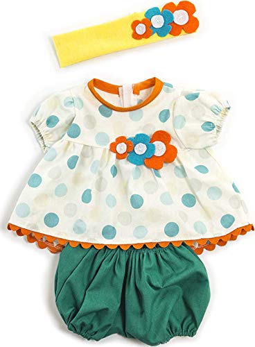 Miniland Set Puppenkleidung 40cm, Bluse, Hose und Stirnband Miniland Set Puppenkleidung 40cm, Bluse, Hose und Stirnband von Miniland