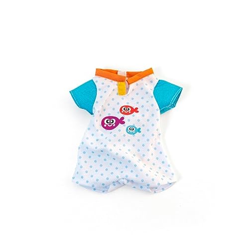 Miniland Puppenkleidung 32cm, Sommerpyjama mit Fischmotiv und blauen Punkten Miniland Puppenkleidung 32cm, Sommerpyjama mit Fischmotiv und blauen Punkten von Miniland