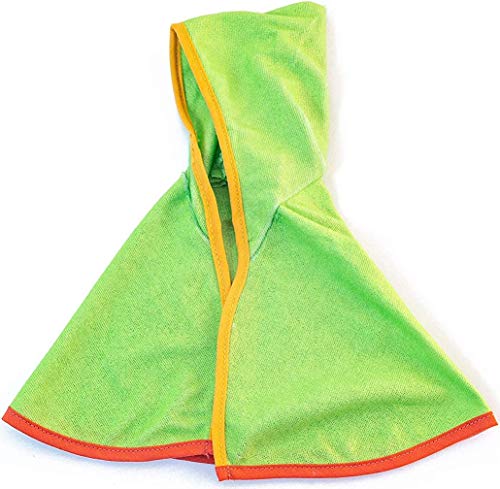 Miniland Puppenkleidung 32cm, Badeponcho grün von Miniland