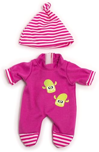 Miniland Set Puppenkleidung 21cm, Pyjama mit Schlafmütze von Miniland