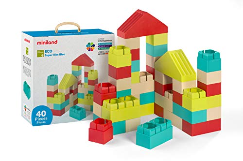 Miniland ECO SUPER Kim BLOC 40 PCS von Miniland