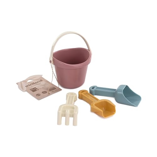Miniland ECO Baby Sandkasten - Strandspielzeug für Kinder. 4-teiliges Set zum Spielen im Sand Miniland ECO Baby Sandkasten - Strandspielzeug für Kinder. 4-teiliges Set zum Spielen im Sand von Miniland