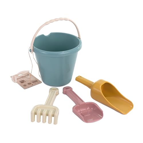 Miniland ECO Junior Sandkasten - Strandspielzeug für Kinder. 4-teiliges Set für das Spielen im Sand Miniland ECO Junior Sandkasten - Strandspielzeug für Kinder. 4-teiliges Set für das Spielen im Sand von Miniland