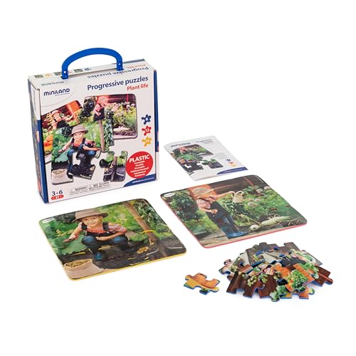 Miniland 36204 Puzzle für Kinder, bunt von Miniland