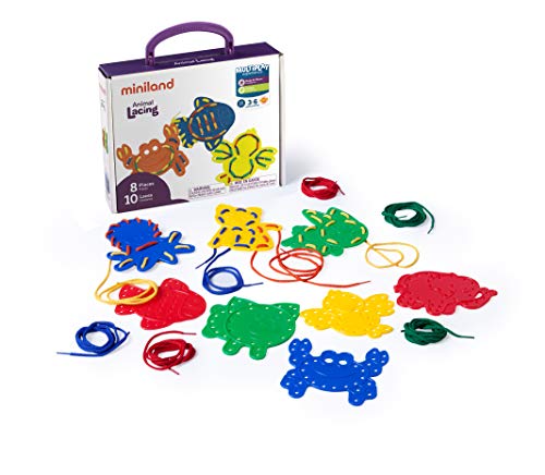 Miniland 45304 - Animal Lacing Spiel Miniland 45304 - Animal Lacing Spiel von Miniland