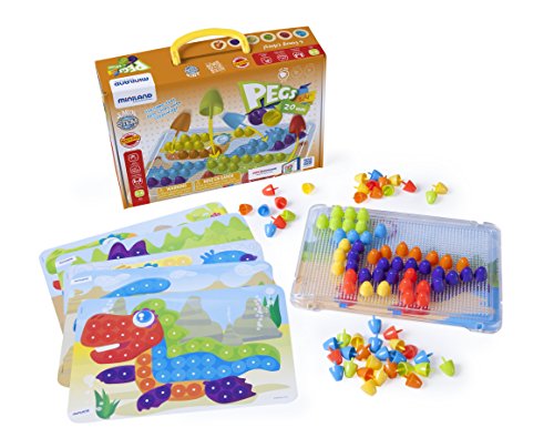 Miniland 45318 - Pegs Spiel, 20 mm Miniland 45318 - Pegs Spiel, 20 mm von Miniland