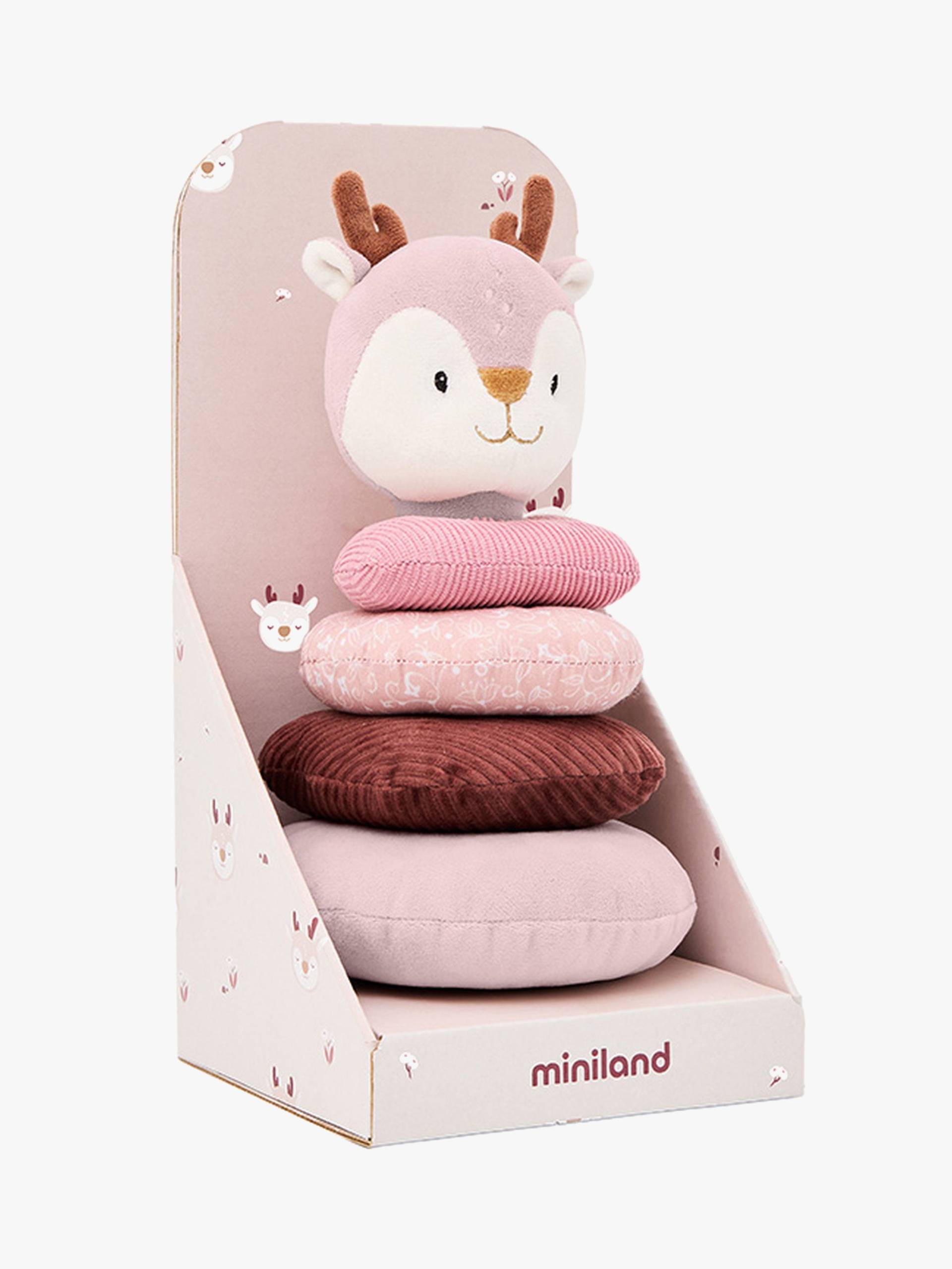 Miniland Baby Deer Weiches Stapelspielzeug, Babyspielzeug Miniland Baby Deer Weiches Stapelspielzeug, Babyspielzeug von Miniland