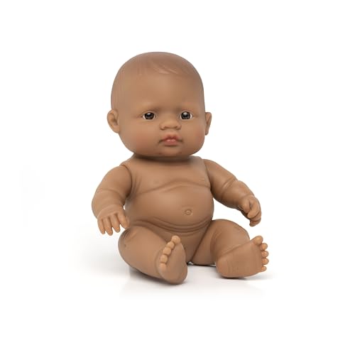 Babypuppe südamerikanisches Mädchen 21cm-31148 von Miniland
