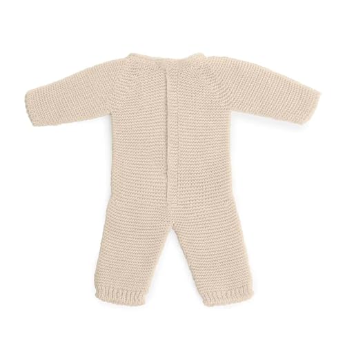 Miniland Strickpyjama, beige, für 38cm Puppen recycelten Fasern. Miniland Dolls Miniland Strickpyjama, beige, für 38cm Puppen recycelten Fasern. Miniland Dolls von Miniland