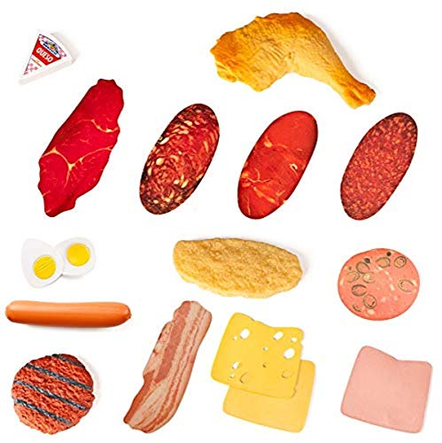 Miniland Miniland30584 Set Wurst und Käse 16 Teile-30584, Merhfarbig Miniland Miniland30584 Set Wurst und Käse 16 Teile-30584, Merhfarbig von Miniland
