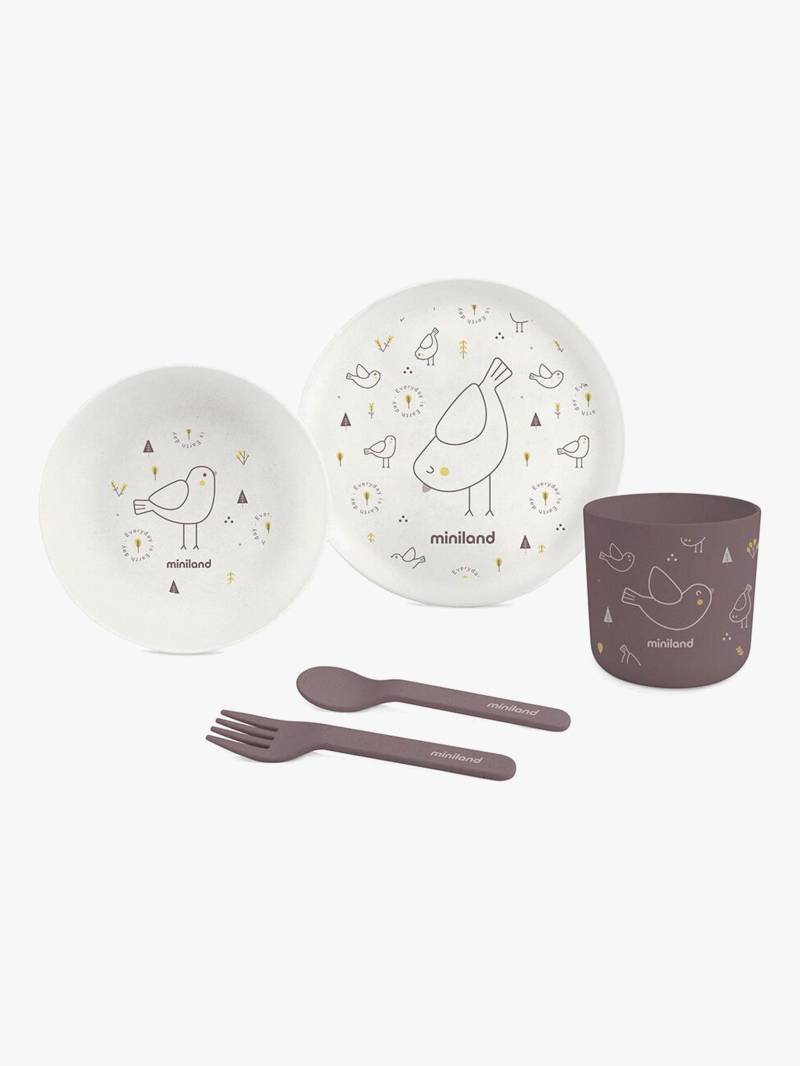 Miniland Naturmeal Geschirr-Set, Chick von Miniland