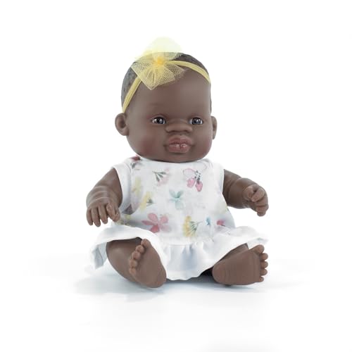 Miniland Puppe, 21cm, afrikanisches Mädchen. In Spanien hergestellt. Anatomisch korrekt. My Friend & Me Collection Miniland Puppe, 21cm, afrikanisches Mädchen. In Spanien hergestellt. Anatomisch korrekt. My Friend & Me Collection von Miniland