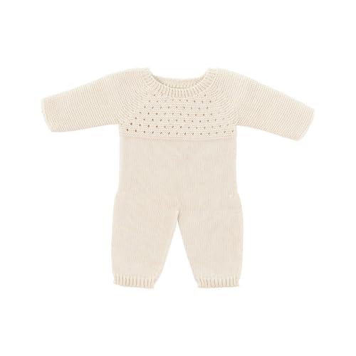 Miniland Strickpyjama, beige, für 40cm Puppen recycelten Fasern. Miniland Dolls Miniland Strickpyjama, beige, für 40cm Puppen recycelten Fasern. Miniland Dolls von Miniland