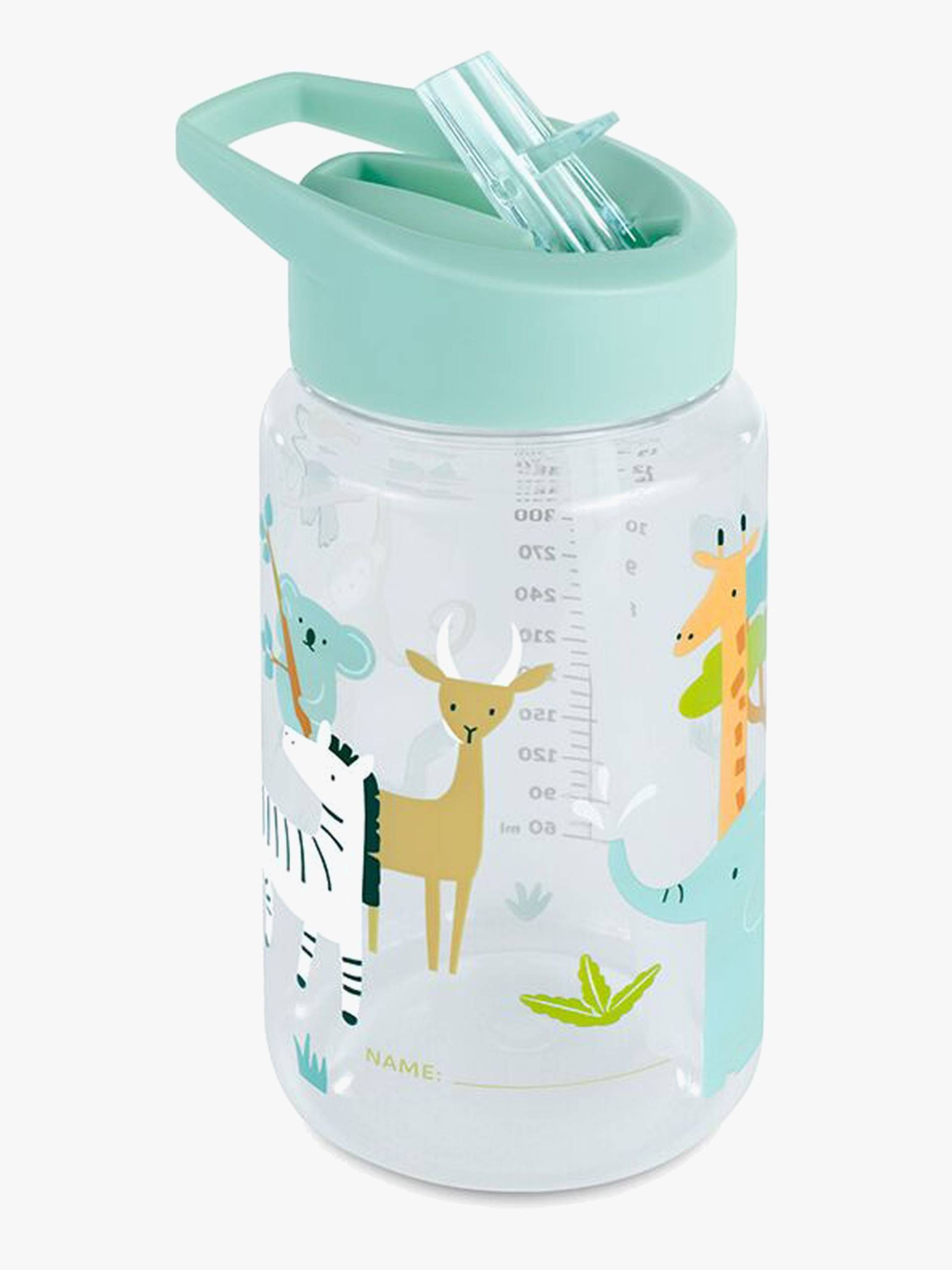Miniland Trinkhalmbecher 450ml, Jungle Miniland Trinkhalmbecher 450ml, Jungle von Miniland