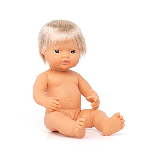 Miniland Babypuppe europäischer Junge 38cm-31051 von Miniland