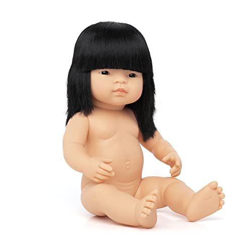 Babypuppe asiatisches Mädchen 38cm-31056 von Miniland