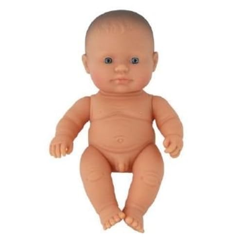 Miniland Babypuppe europäischer Junge 21cm-31141, Merhfarbig Miniland Babypuppe europäischer Junge 21cm-31141, Merhfarbig von Miniland