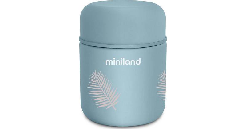 Thermobehälter feste Nahrung Food Thermy Mini, 280 ml, Palms blau Modell 1  Kinder von Miniland