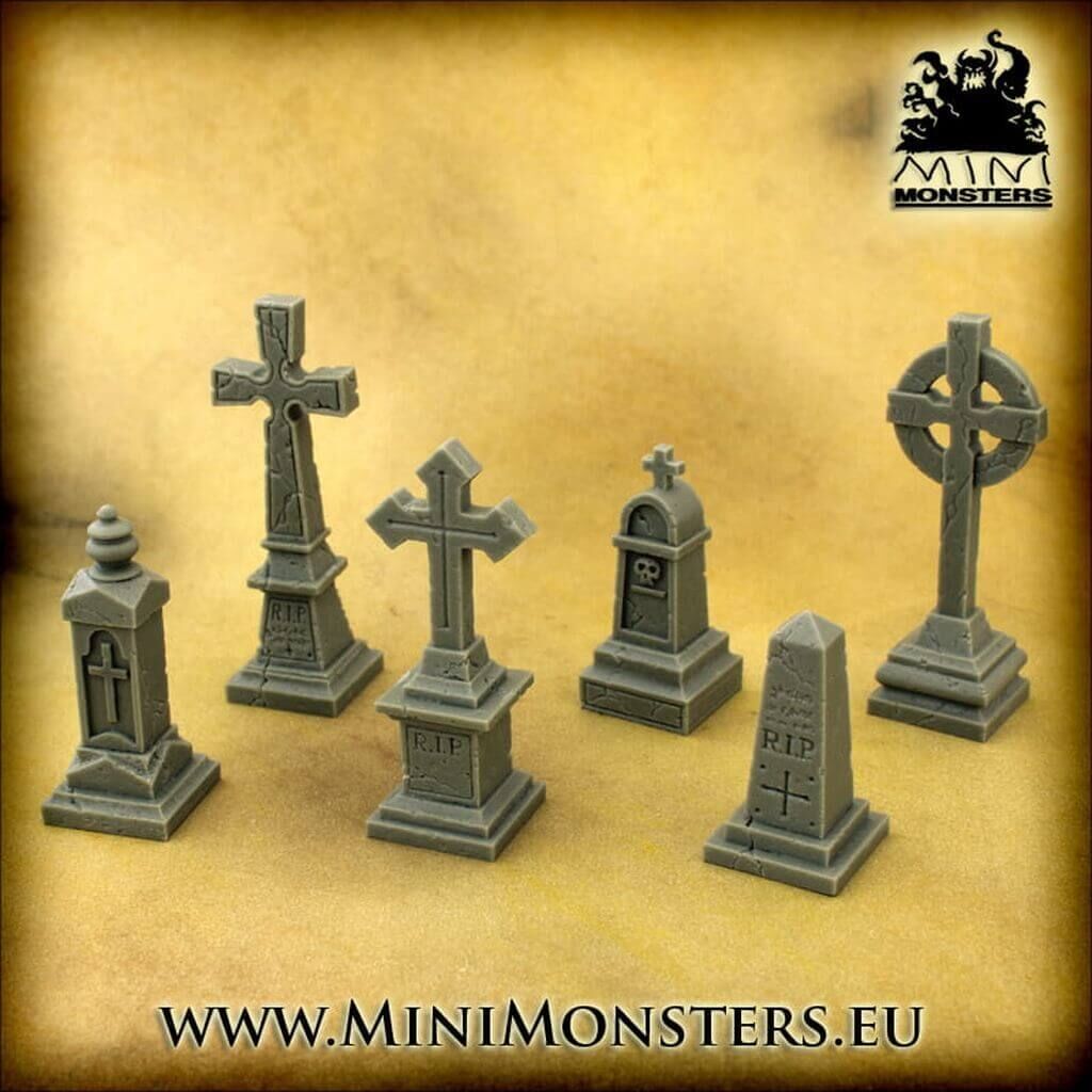 'Cemetery Monuments' von Minimonsters