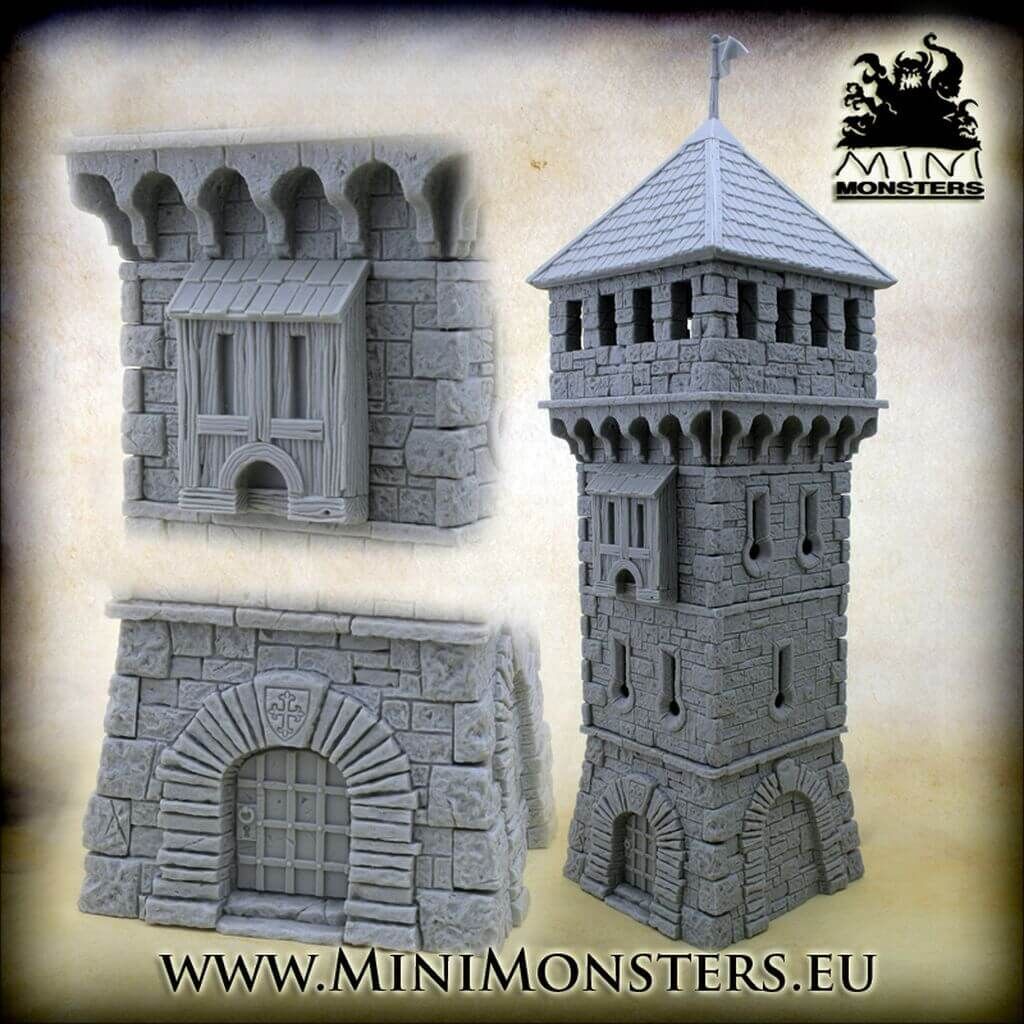 'Guard Tower' von Minimonsters