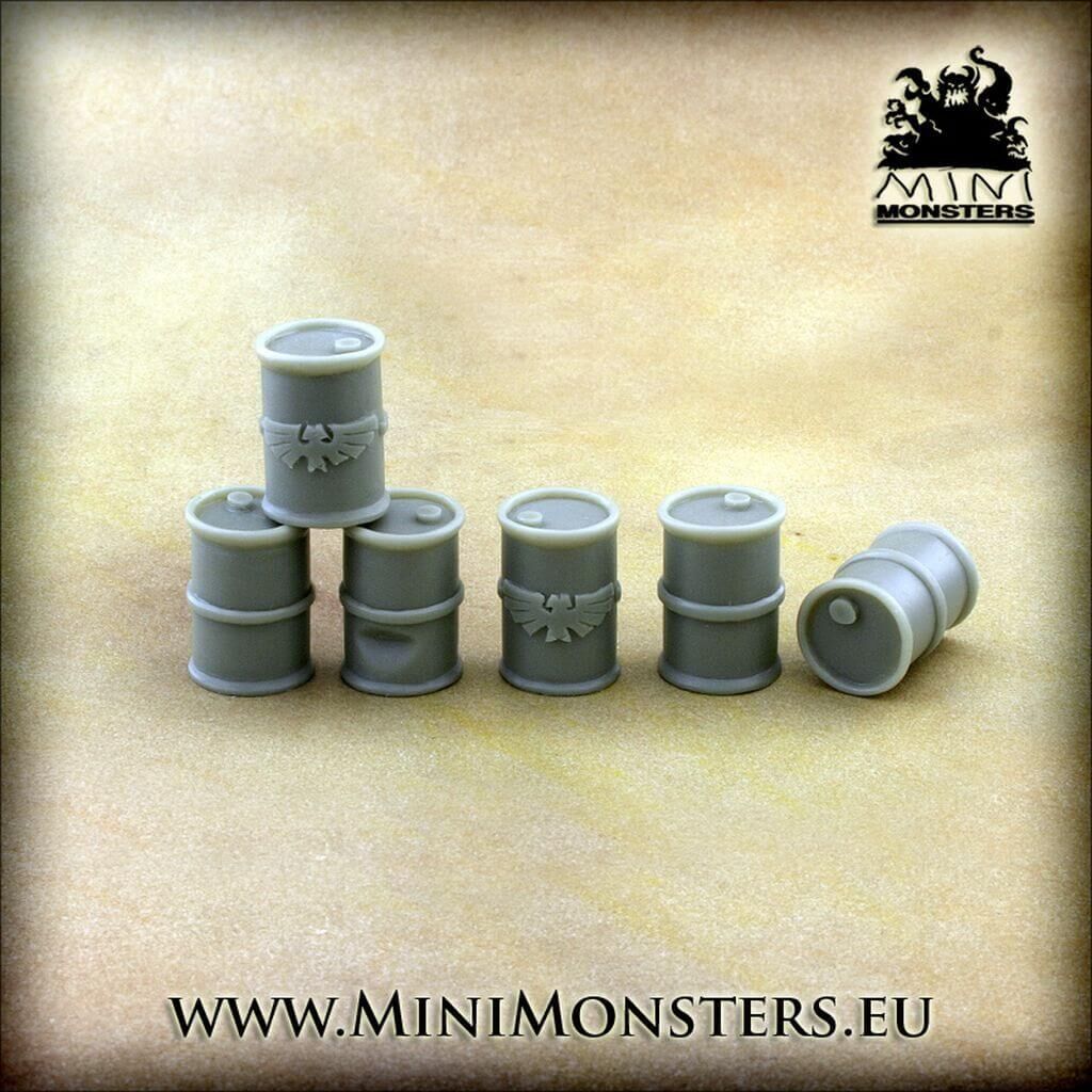 'Metal Barrels' von Minimonsters