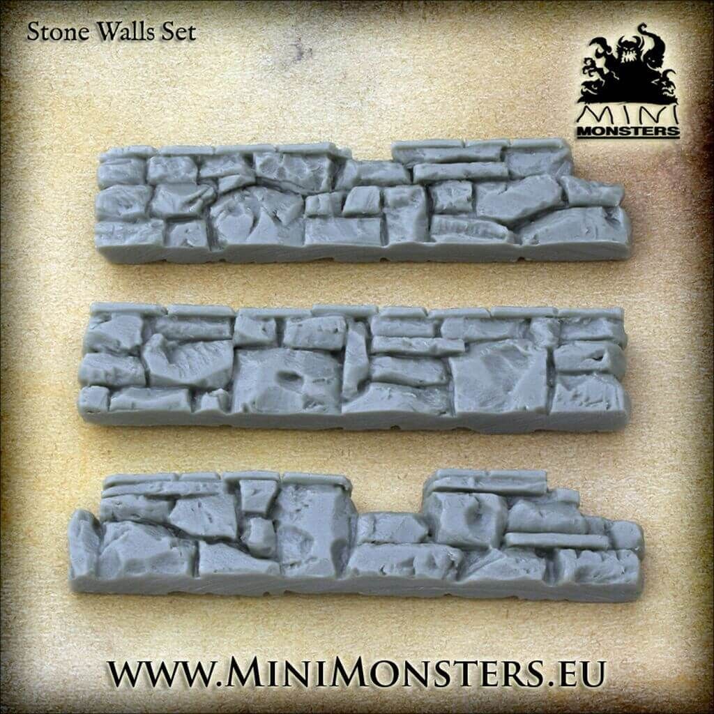 'Stone Walls SET2' von Minimonsters