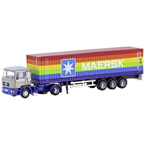 Minis by Lemke LC4066 N LKW Modell Man F90 Container-Sattelzug MAERSK Minis by Lemke LC4066 N LKW Modell Man F90 Container-Sattelzug MAERSK von Minis by Lemke