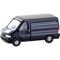 Minis by Lemke LC61211 N LKW Modell Fiat Ducato II Transporter, dunkelblau von Minis by Lemke