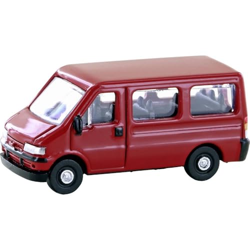 Minis by Lemke LC61316 N Bus Modell FIAT Ducato II Bus, rot von Minis by Lemke