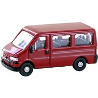 Minis by Lemke LC61316 N Bus Modell Fiat Ducato II Bus, rot von Minis by Lemke