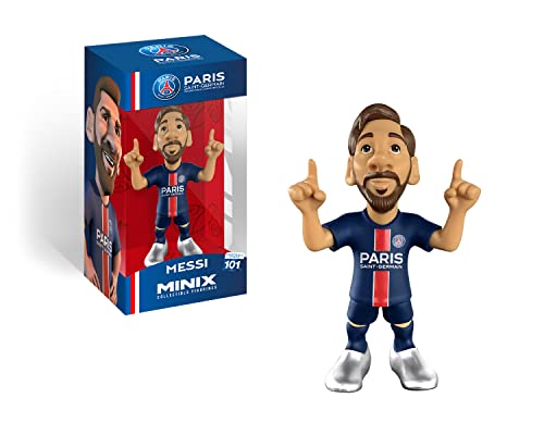 Minix | Minix Figur: PSG – Messi | 12 cm Sammelfigur | Ab 17+ Jahren | Deutsch von MINIX COLLECTIBLE FIGURINES