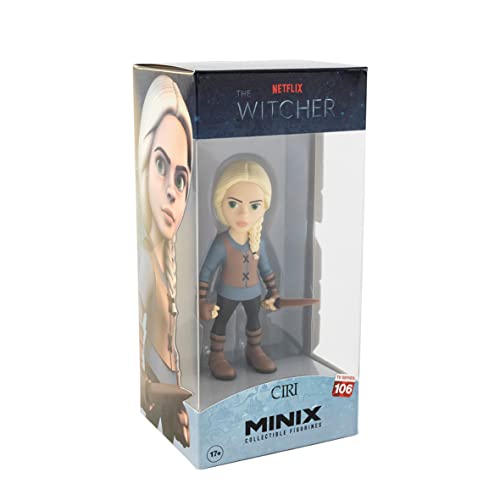 MINIX COLLECTIBLE FIGURINES, Minix Figur: The Witcher – Ciri, 12 cm Sammelfigur, Ab 17+ Jahren, Deutsch von MINIX COLLECTIBLE FIGURINES