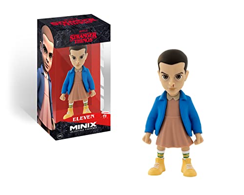 MINIX COLLECTIBLE FIGURINES, Minix Figur: Stranger Things – Eleven, 12 cm Sammelfigur, Ab 17+ Jahren, Deutsch von MINIX COLLECTIBLE FIGURINES