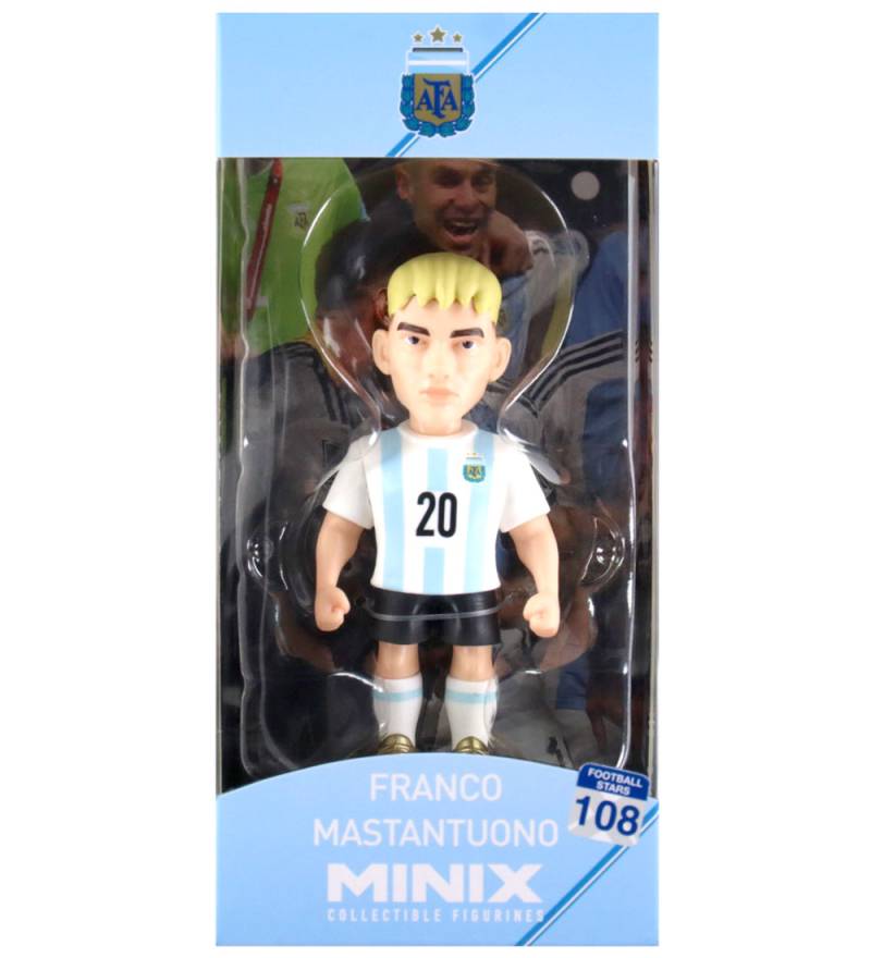 Minix Abbildung – Fußballstars – Argentinien – Franco Mastantuon - Minix - One Size - Spielzeugfiguren Minix Abbildung – Fußballstars – Argentinien – Franco Mastantuon - Minix - One Size - Spielzeugfiguren von Minix