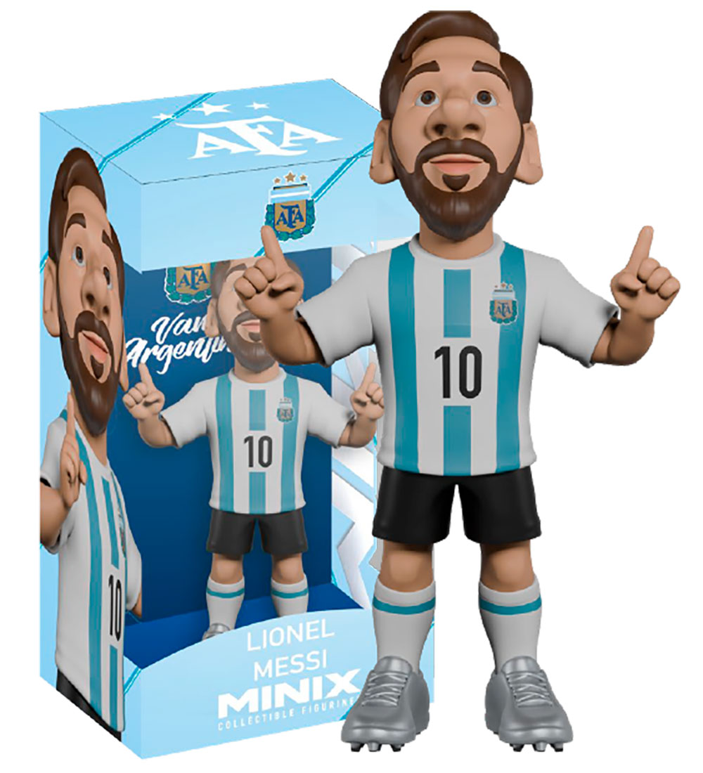 Minix Abbildung – Fußballstars – Argentinien – Lionel Messi - Minix - One Size - Spielzeugfiguren Minix Abbildung – Fußballstars – Argentinien – Lionel Messi - Minix - One Size - Spielzeugfiguren von Minix