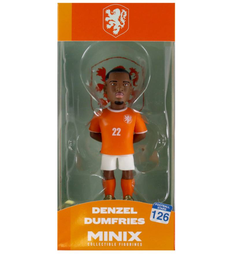 Minix Abbildung – Fußballstars – Niederlande – Denzel Dumfries - Minix - One Size - Spielzeugfiguren Minix Abbildung – Fußballstars – Niederlande – Denzel Dumfries - Minix - One Size - Spielzeugfiguren von Minix
