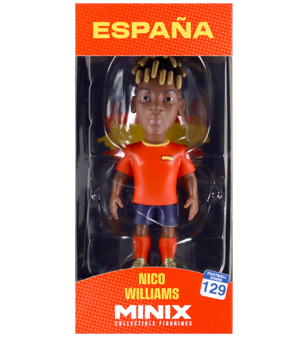 Minix Abbildung – Fußballstars – Spanien – Nico Williams - Minix - One Size - Spielzeugfiguren Minix Abbildung – Fußballstars – Spanien – Nico Williams - Minix - One Size - Spielzeugfiguren von Minix